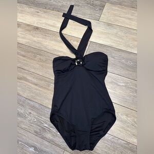 Michael Kors One Piece Black Swimsuit